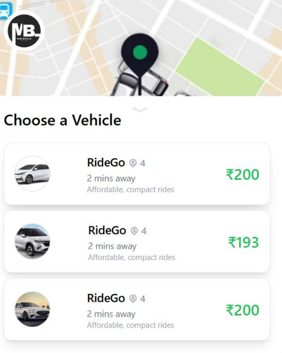 Ride Booking App